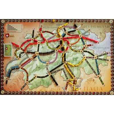 Ticket to Ride - India, Switzerland