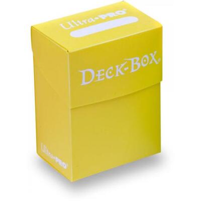 Yellow Solid Deck Box