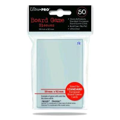 Boardgame Euro Standard Sleeves 59x92mm