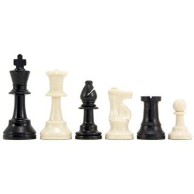 Πλαστικά Πιόνια Σκακιού με βαρίδι, ΚΗ 95mm