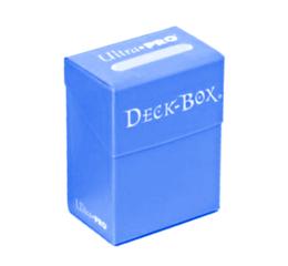 Light Blue Solid Deck Box