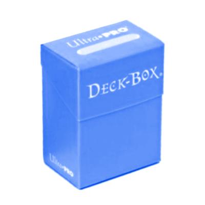 Light Blue Solid Deck Box