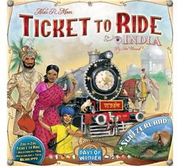 Ticket to Ride - India, Switzerland