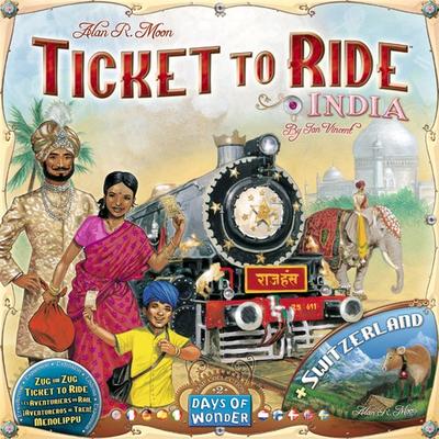 Ticket to Ride - India, Switzerland