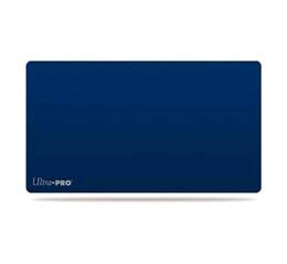 Blue Plain Playmat with Logo