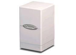 Satin White Tower Deck Box