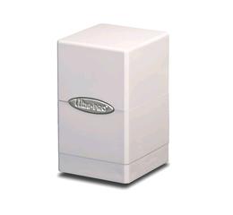 Satin White Tower Deck Box