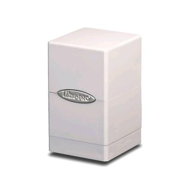 Satin White Tower Deck Box