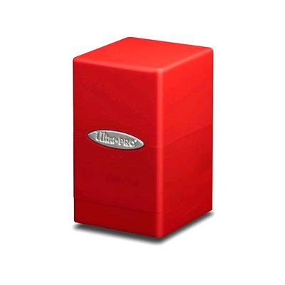 Satin Red Tower Deck Box