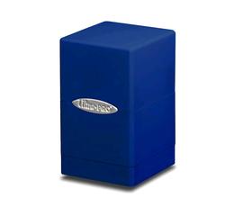 Satin Blue Tower Deck Box