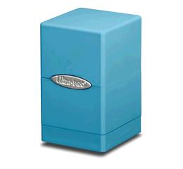 Satin Light Blue Tower Deck Box