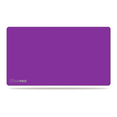 Purple Plain Playmat with Logo