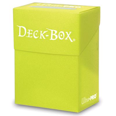 Bright Yellow Deck Box