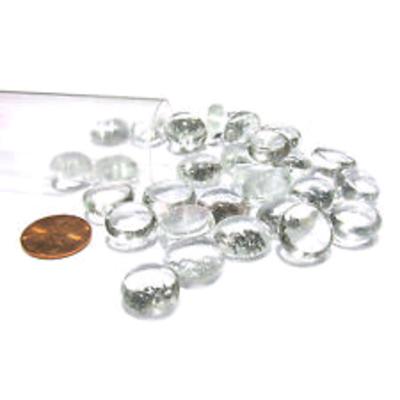 Clear Glass Stones in Tube