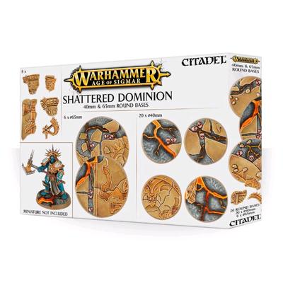 Shattered Dominion 65 & 40mm Oval Bases