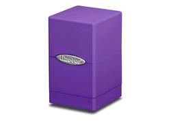 Satin Purple Tower Deck Box