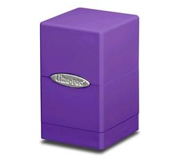 Satin Purple Tower Deck Box