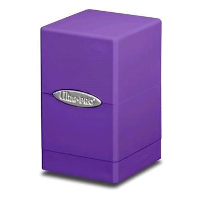 Satin Purple Tower Deck Box