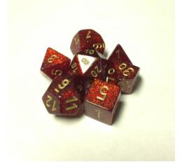 Glitter - Ruby/ Gold
