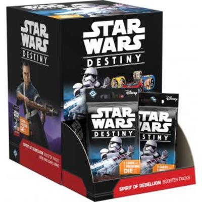 Star Wars Destiny: Spirit of Rebellion Booster Display