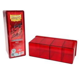 Dragon Shield Red 4-Compartment Box