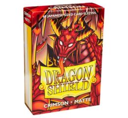 Dragon Shield Matte Crimson Small