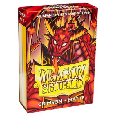 Dragon Shield Matte Crimson Small