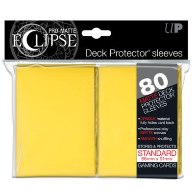 Eclipse: Yellow Pro Matte Deck Protectors