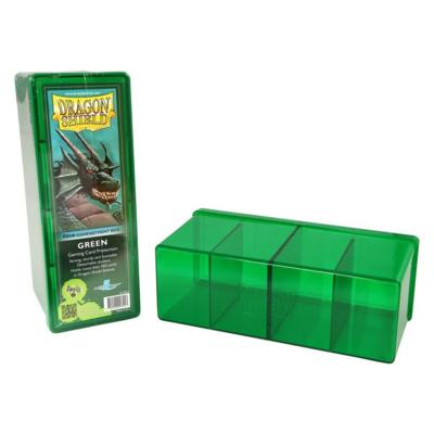 Dragon Shield Green 4-Compartment Box