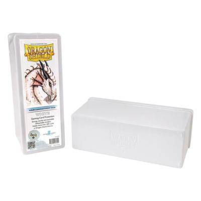 Dragon Shield White 4-Compartment Box