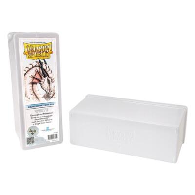 Dragon Shield White 4-Compartment Box