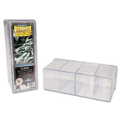 Dragon Shield Clear 4-Compartment Box