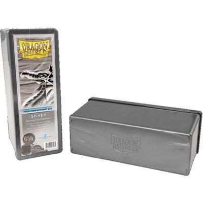 Dragon Shield Silver 4-Compartment Box