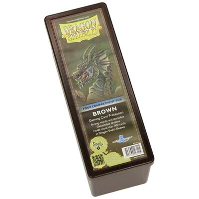 Dragon Shield Brown 4-Compartment Box