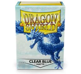 Dragon Shield Clear Blue Matte