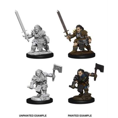 Pathfinder: Female Dwarf Barbarian