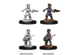 Pathfinder: Female Halfling Rogue Miniatures