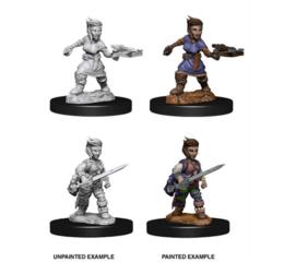 Pathfinder: Female Halfling Rogue Miniatures