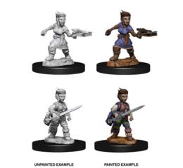 Pathfinder: Female Halfling Rogue Miniatures