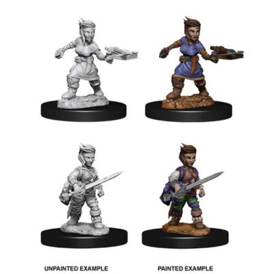 Pathfinder: Female Halfling Rogue Miniatures