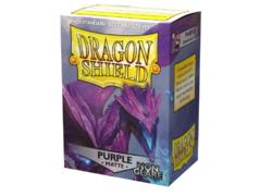 Dragon Shield Non-Glare Matte Purple Sleeves