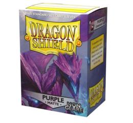 Dragon Shield Non-Glare Matte Purple Sleeves