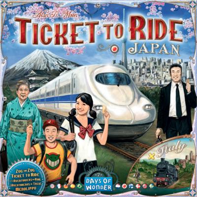 Ticket to Ride Japan & Italy Map Collection