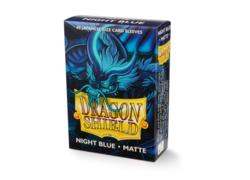 Dragon Shield Night Blue Small Matte Sleeves 60Ct