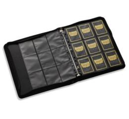 Black Portfolio Zipster Binder