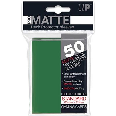Pro-Matte Green Deck Protectors