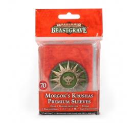 Whu: Morgok's Krushars Premium Sleeves