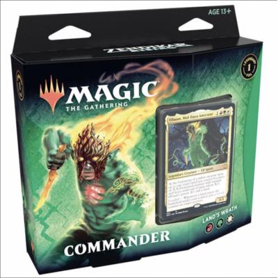 Zendikar Rising Land's Wrath Commander Deck