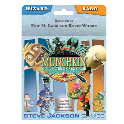 Munchkin CCG Wizard And Bard Starter Deck