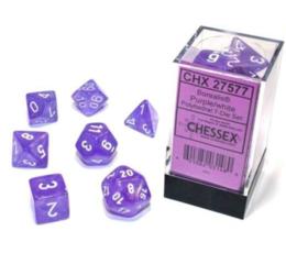 Borealis Luminary Purple/White 7-Die Set